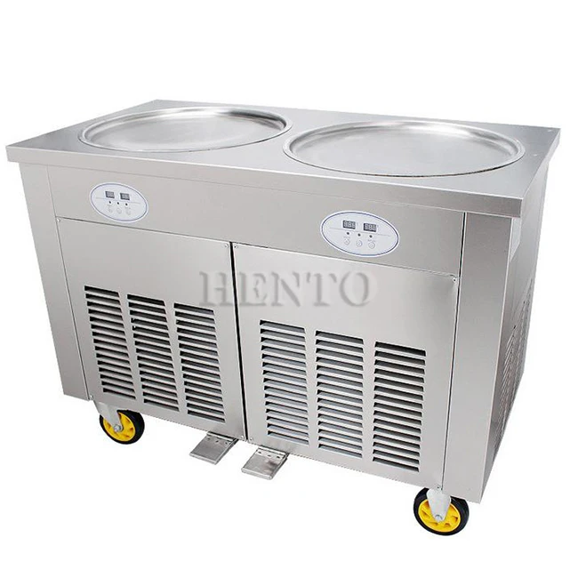 Fried Ice Cream Roll Machine